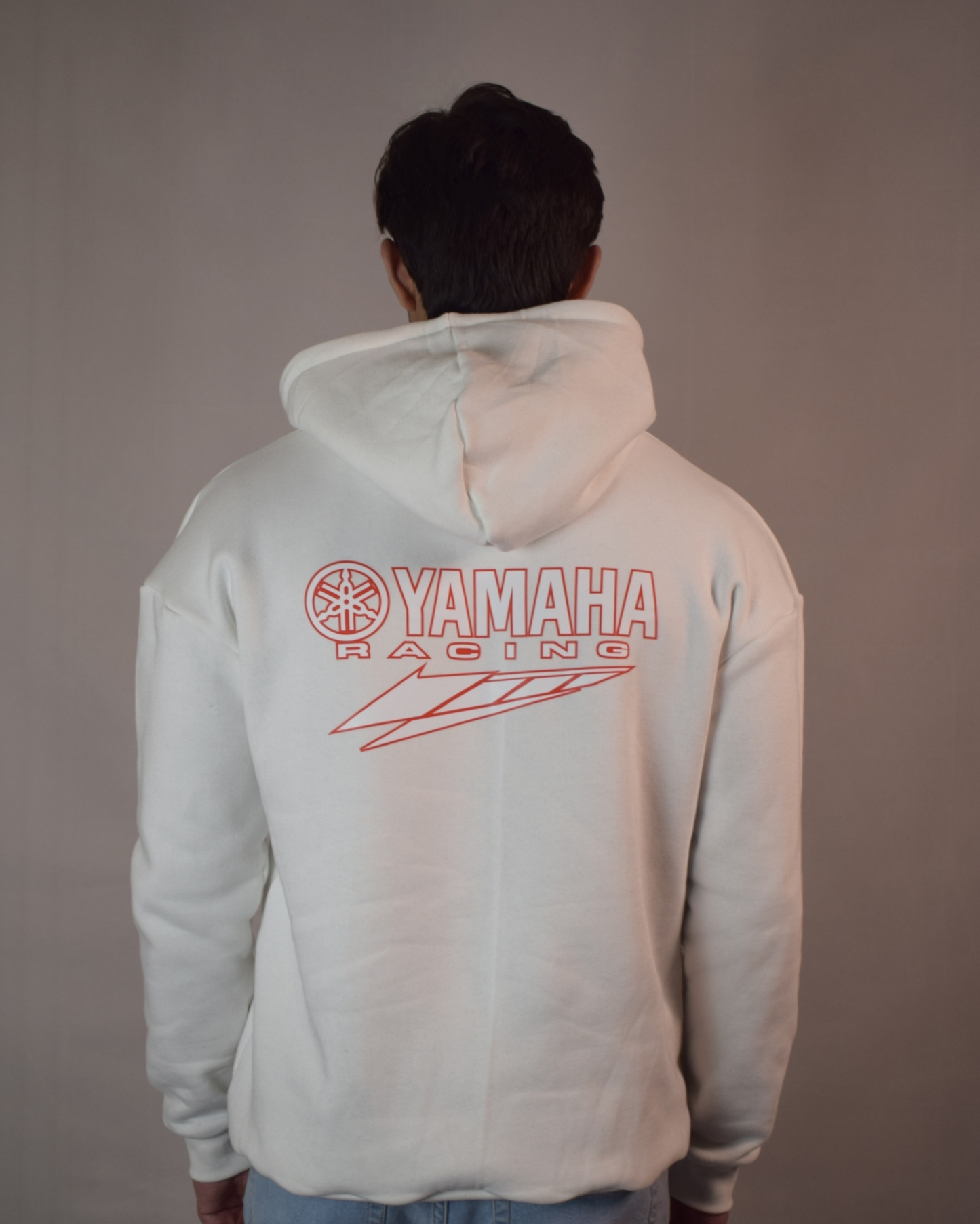 Yamaha hoodie of white