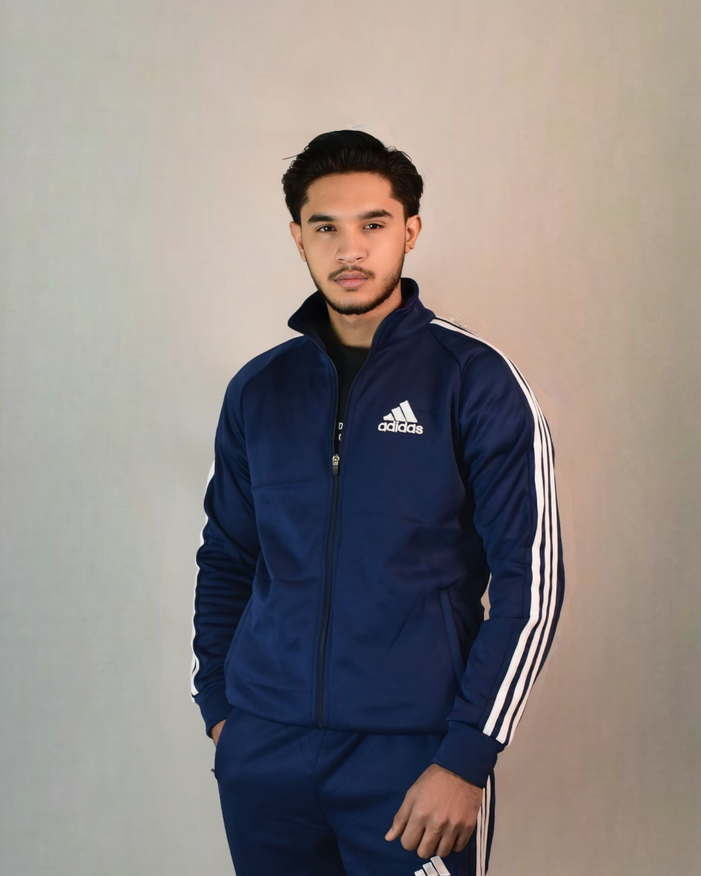 Adidas Tracksuit Navy Blue55