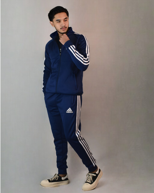 Adidas Tracksuit Navy Blue55