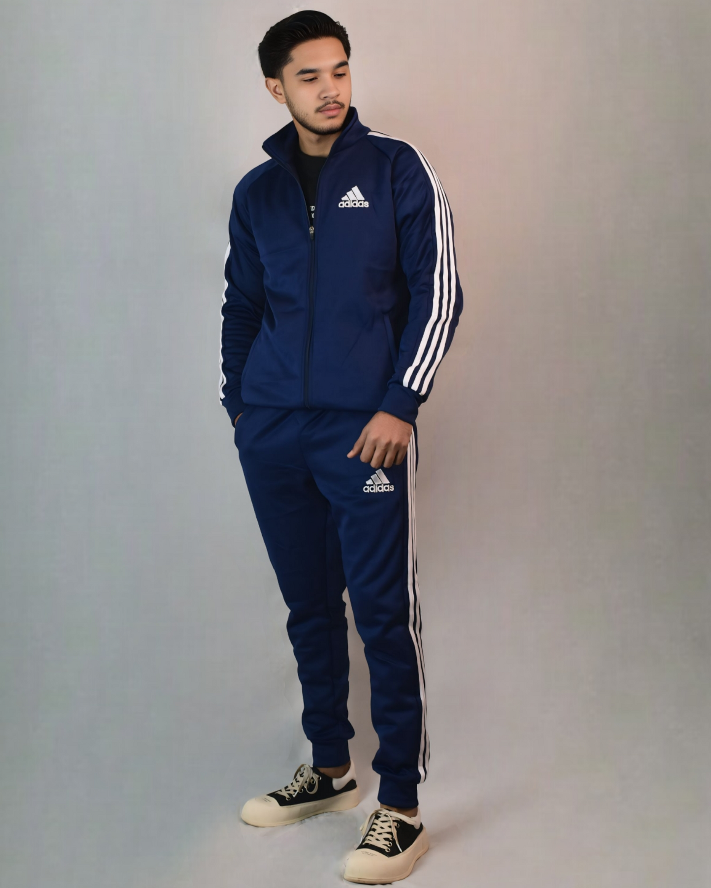 Adidas Tracksuit Navy Blue55