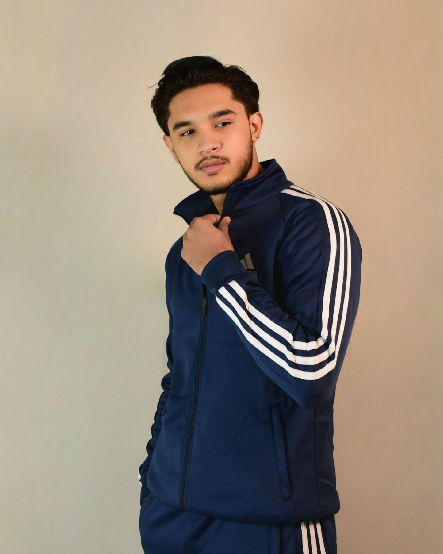 Adidas Tracksuit Navy Blue55